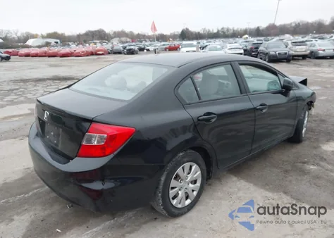 2012 Honda Civic Lx from USA, damaged, VIN 19XFB2F55CE004527